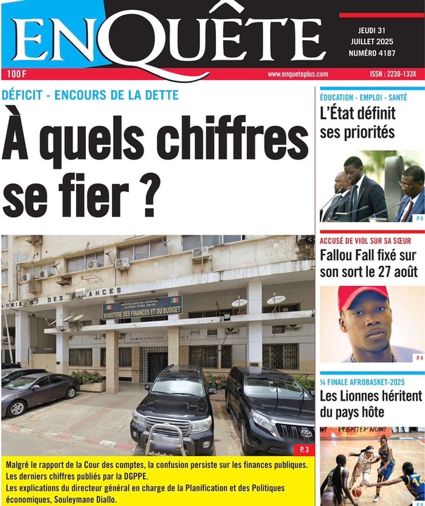 Revue de P­­resse du Jeudi 31/07/2025