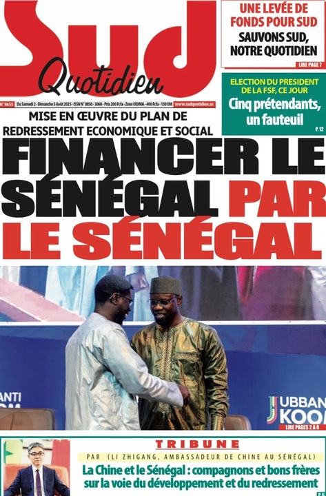 Revue de P­­resse du Samedi 02/08/2025