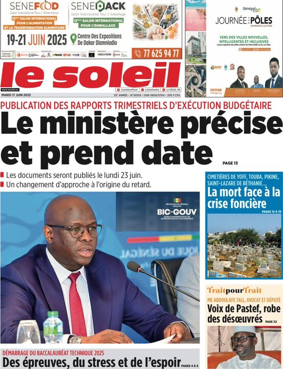 SN P­­resse du Mardi 17/06/2025