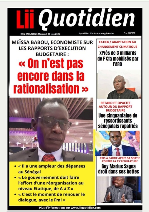 Revue de P­­resse du Mercredi 25/06/2025