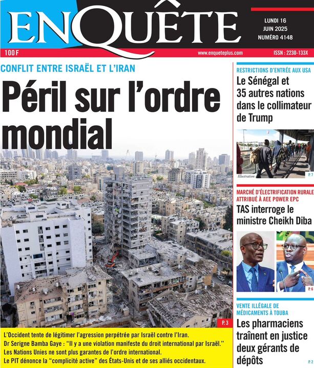SN P­­resse du Lundi 16/06/2025