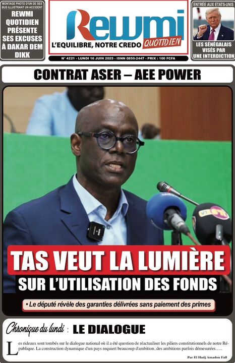 SN P­­resse du Lundi 16/06/2025