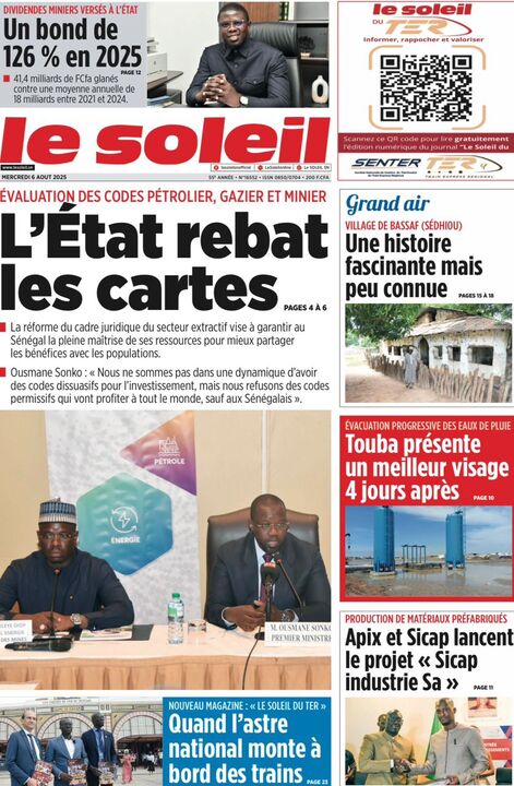 SN P­­resse du Mercredi 06/08/2025