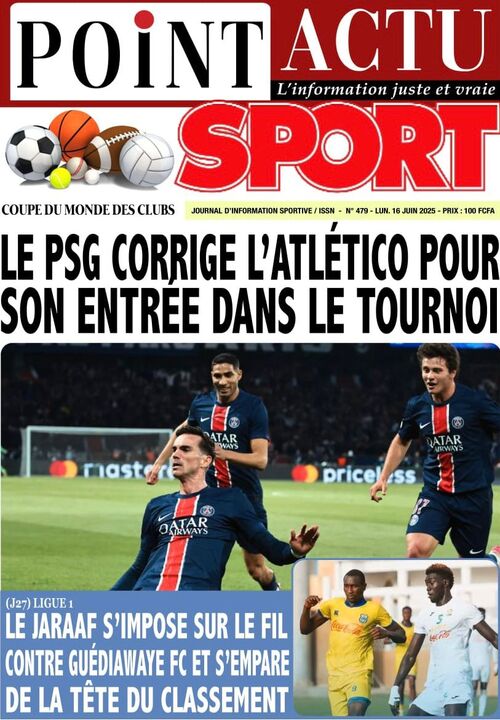 SN P­­resse du Lundi 16/06/2025