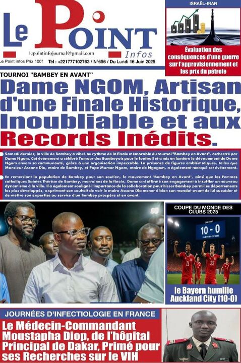 SN P­­resse du Lundi 16/06/2025