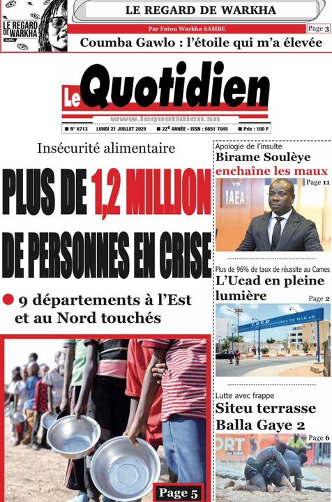 Revue de P­­resse du Mardi 22/07/2025