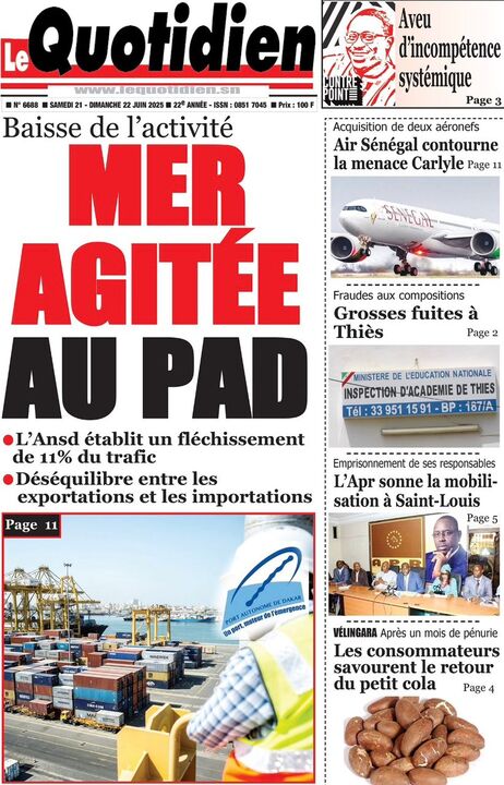 Revue de P­­resse du Samedi 21/06/2025
