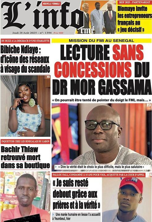SN P­­resse du Jeudi 28/08/2025