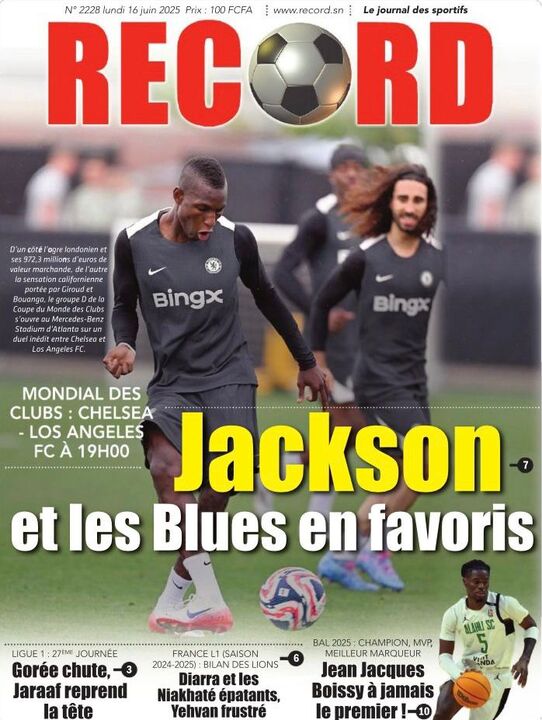 SN P­­resse du Lundi 16/06/2025