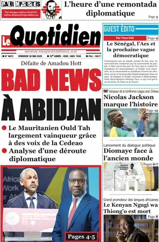 SN P­­resse du Vendredi 30/05/2025