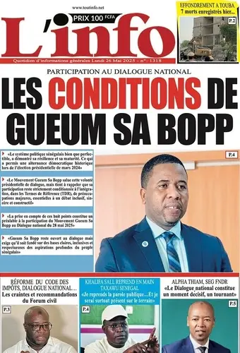 SN P­­resse du Lundi 26/05/2025