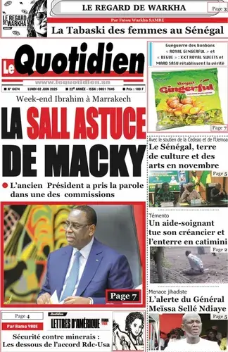SN P­­resse du Lundi 02/06/2025