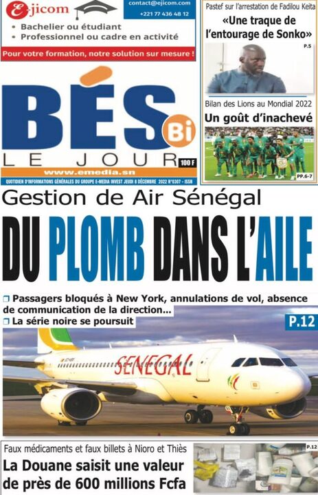 Revue de Presse du 08/12/2022