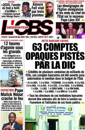 SN Presse du Vendredi 09/05/2025