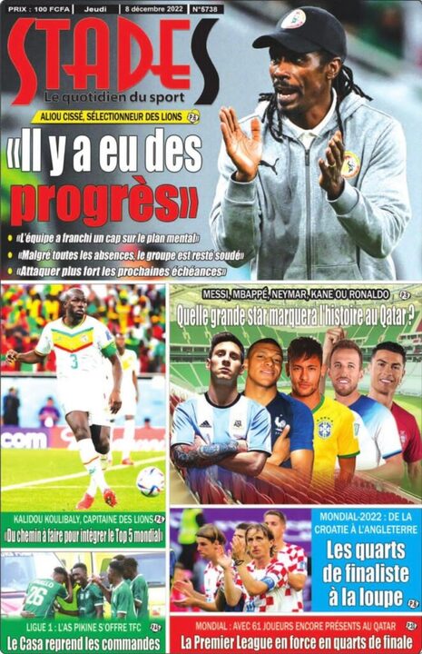 Revue de Presse du 08/12/2022